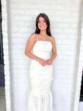 Load image into Gallery viewer, Say What You Want Cream Midi Dress