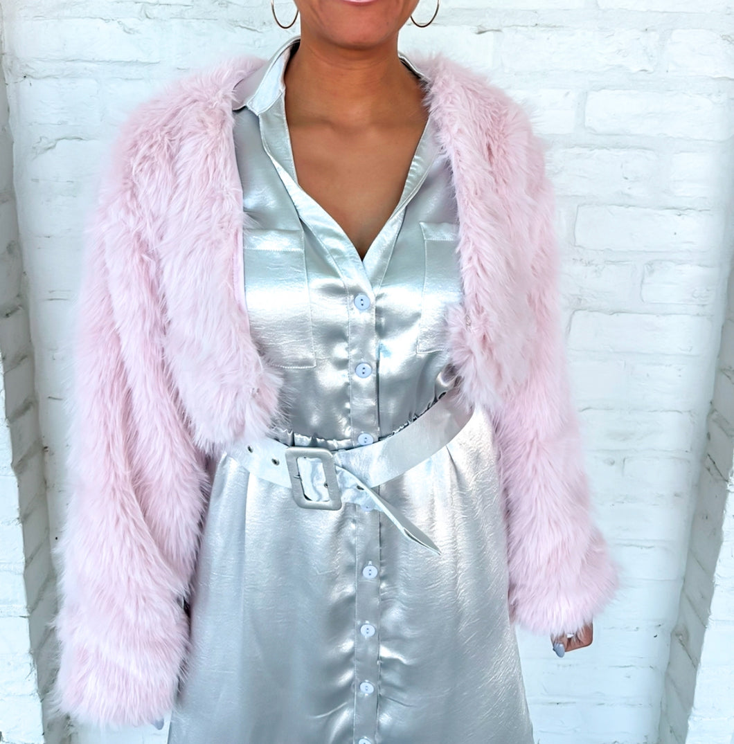 Love You Truly Jacket Pink