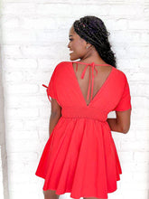 Load image into Gallery viewer, Stay The Night Red Dress