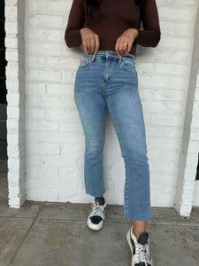 Sweet Ease High Rise Kick Flare Denim Jean