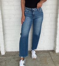 Load image into Gallery viewer, Catch You Later Medium MidRise Slim Barrel Jean