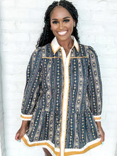 Load image into Gallery viewer, Rock Your Way Navy Dress