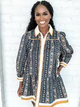 Load image into Gallery viewer, Rock Your Way Navy Dress