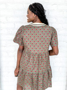 Hold On To This Olive Brown Dress