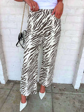 Load image into Gallery viewer, Eye Of The Tiger Ecru Pants
