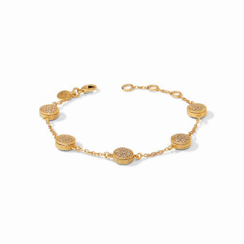 Julie Vos Windsor Delicate Gold Bracelet