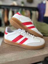 Load image into Gallery viewer, Deer Red And White Sneaker