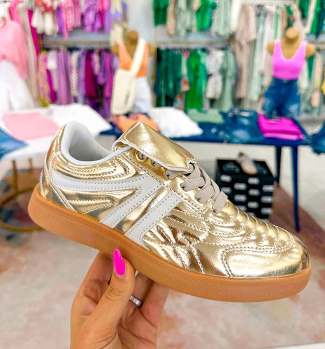Modern Gold Sneaker