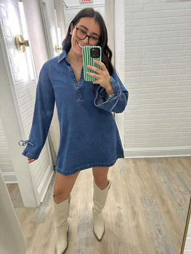 Provide The New Indigo Denim Dress