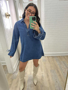 Provide The New Indigo Denim Dress