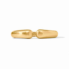 Load image into Gallery viewer, Julie Vos solara demi cuff, Gold bracelet, old cuff, gold bracelet on womens arm