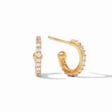Load image into Gallery viewer, Julie Vos Esme Heart Hoop &amp; Charm Earring
