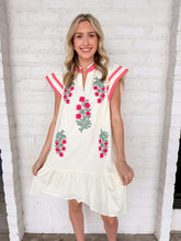Load image into Gallery viewer, Please Excuse The Mess Ivory Dress