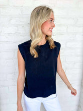 Load image into Gallery viewer, Simple Joys Black Top