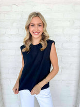 Load image into Gallery viewer, Simple Joys Black Top