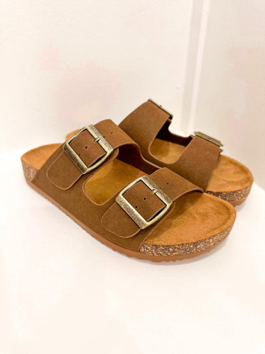 Jete Dark Tan Sandal