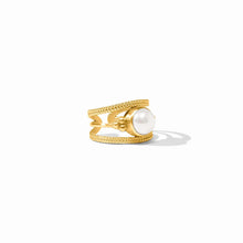 Load image into Gallery viewer, Julie Vos Hydra Gold Pearl Ring