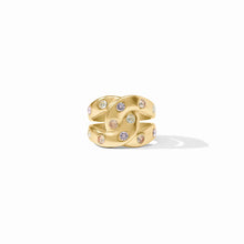Load image into Gallery viewer, Julie Vos Rainbow Infinity Gold Ring Champagne Radiance