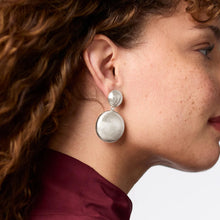 Load image into Gallery viewer, Julie Vos Solara Statement Earring Silver