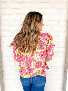 Enough Is Enough Pink Top