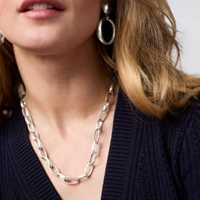 Load image into Gallery viewer, Julie Vos Solara Link Silver Necklace