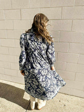 Load image into Gallery viewer, Said Yes Navy Dress