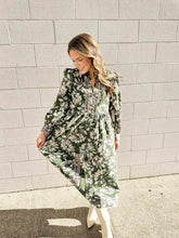 Load image into Gallery viewer, Said Yes Olive Dress