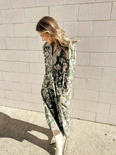 Load image into Gallery viewer, Said Yes Olive Dress
