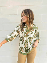 Load image into Gallery viewer, Know It All Olive Top