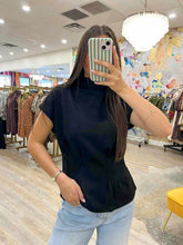 Load image into Gallery viewer, Keep Me Company Black Top