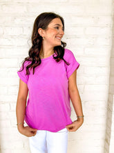 Load image into Gallery viewer, Feeling Is Mutual Bright Mauve Top
