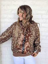 Load image into Gallery viewer, Queen Of Sparkles Brown Deer Sweatshirt