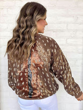 Load image into Gallery viewer, Queen Of Sparkles Brown Deer Sweatshirt