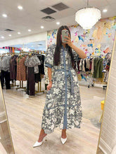Load image into Gallery viewer, Good Things Come Grey Dress