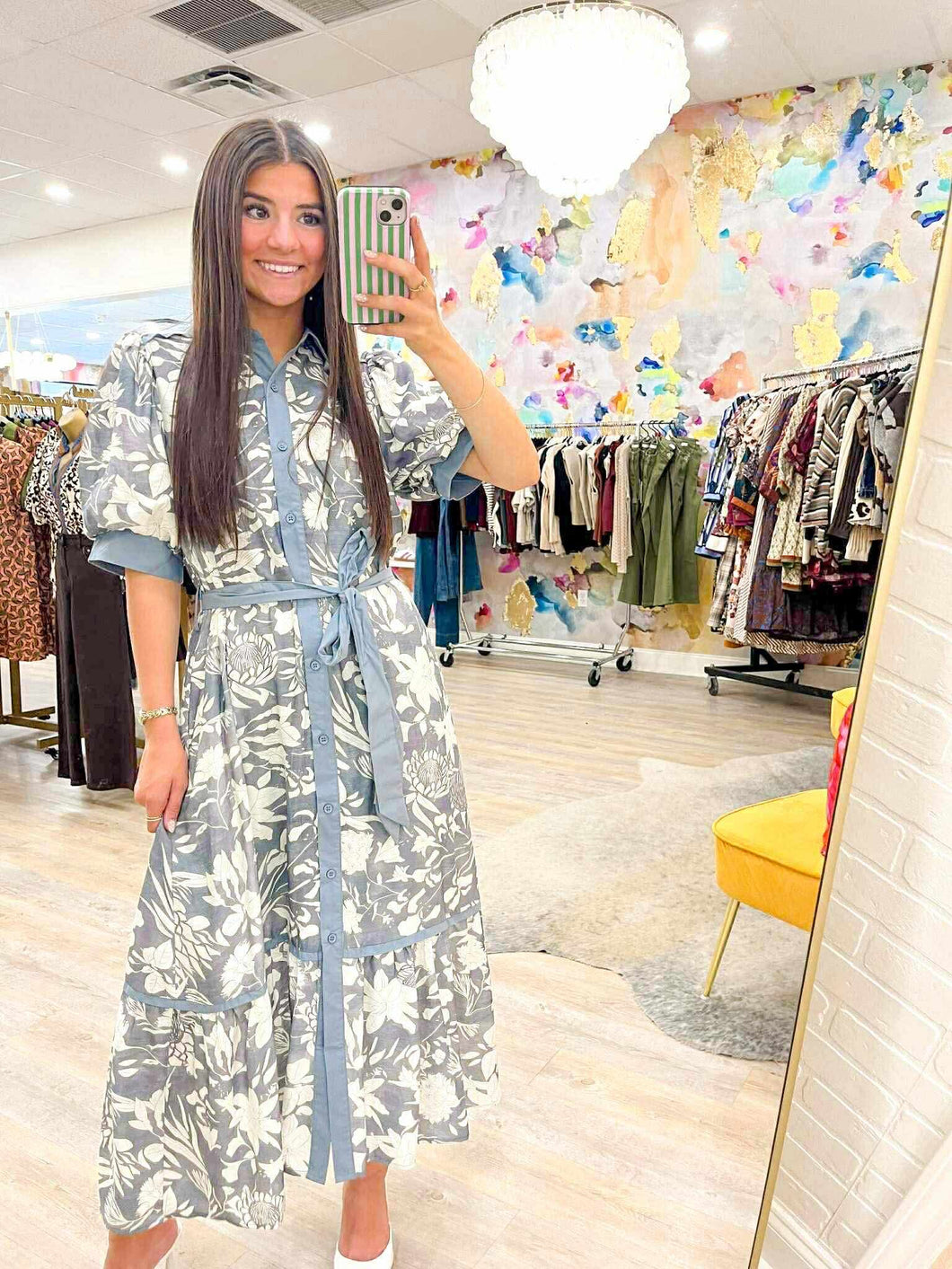 Good Things Come Grey Dress