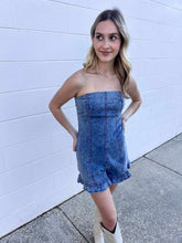 Load image into Gallery viewer, Let It Go Denim Romper