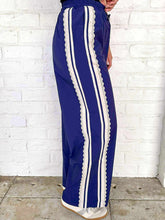 Load image into Gallery viewer, Miles To Go Wind Navy Pants