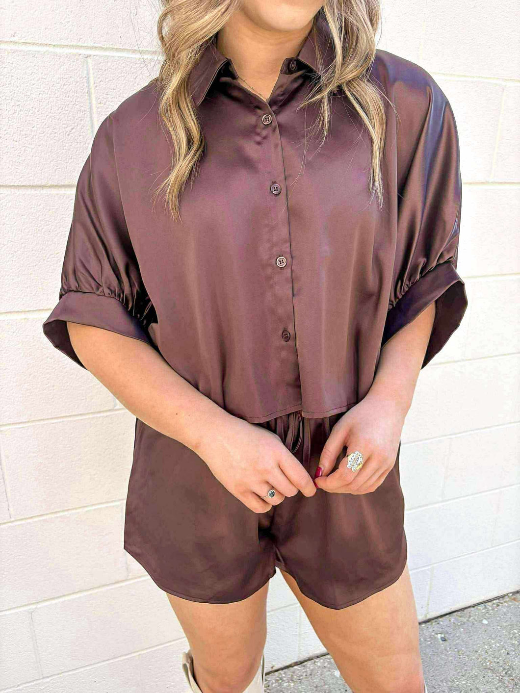 Silk Goodness Brown Set