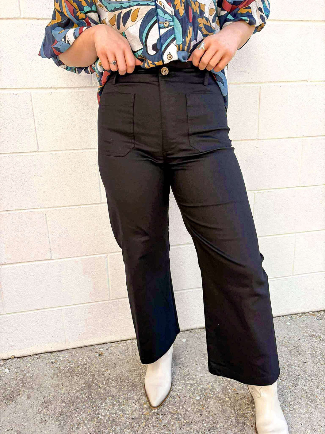 On The Way Black Pants