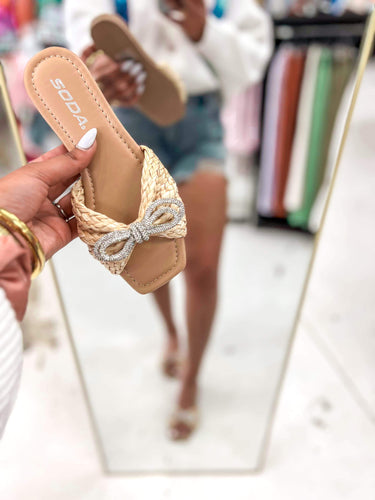 Harlowe-S Natural Bow Sandal