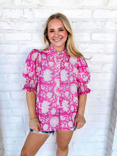 Not Without You Pink Top