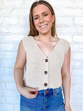 Load image into Gallery viewer, Influence Reputation Taupe Vest Top