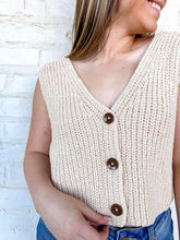 Load image into Gallery viewer, Influence Reputation Taupe Vest Top
