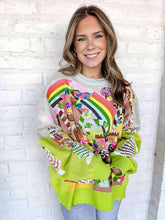 Load image into Gallery viewer, Queen of Sparkles Christmas Candyland Knit Sweater