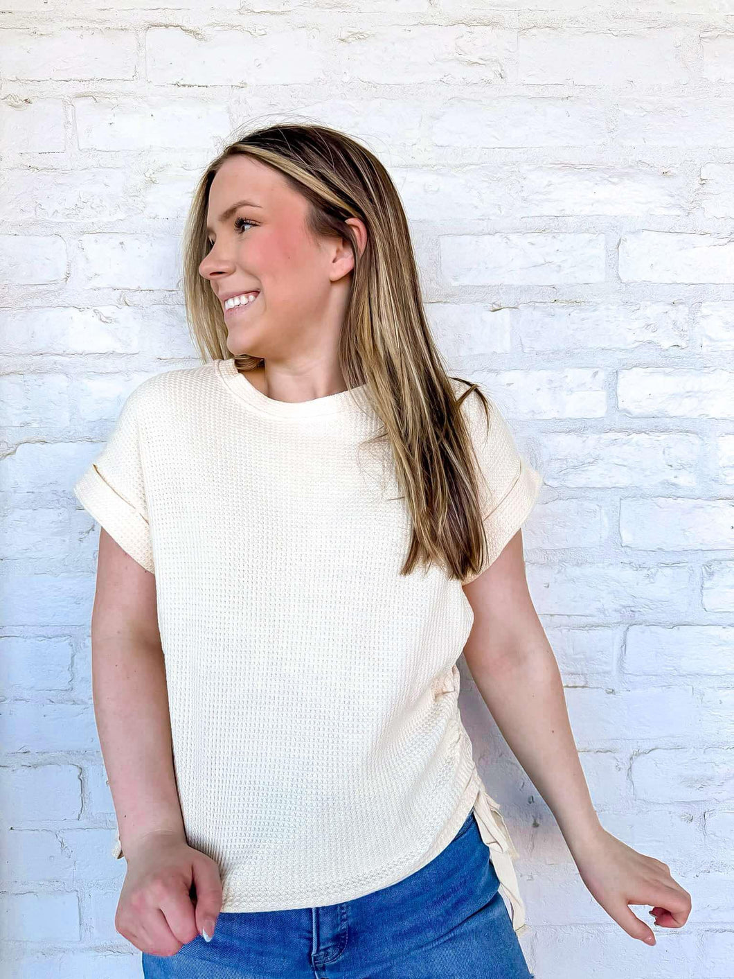 Make A Move Cream Top