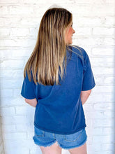 Load image into Gallery viewer, Paris Navy Graphic Tee