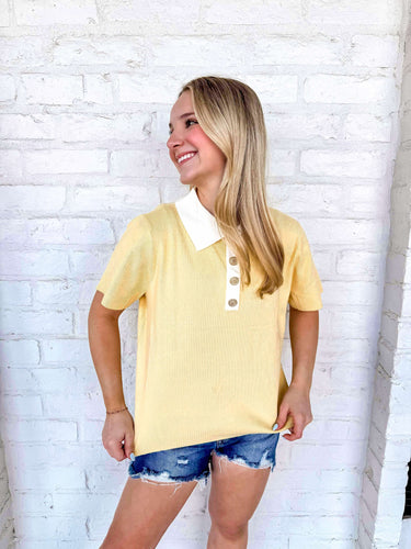 All I’ve Got Light Yellow Top