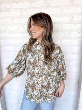 Load image into Gallery viewer, Things To Do Brown Mix Top