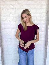 Load image into Gallery viewer, Plan For You Maroon Top