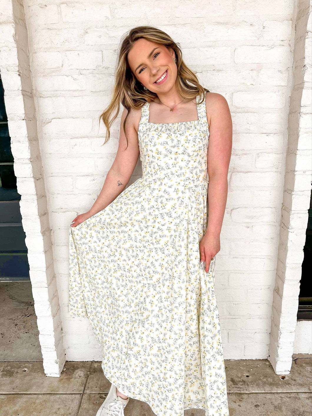 Light Up The Sky Yellow Dress